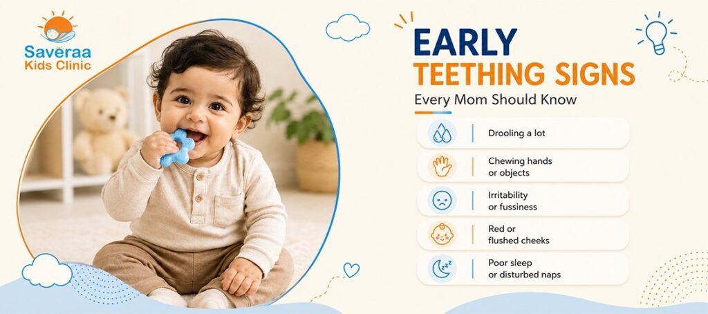 Early Teething Signs in Babies: Symptoms